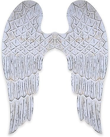 Decorative Wooden Angel Wings Home Decor Ornament