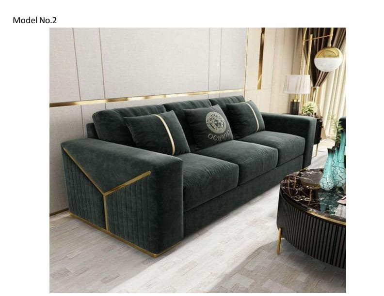 Modern Fabric Sofa Set